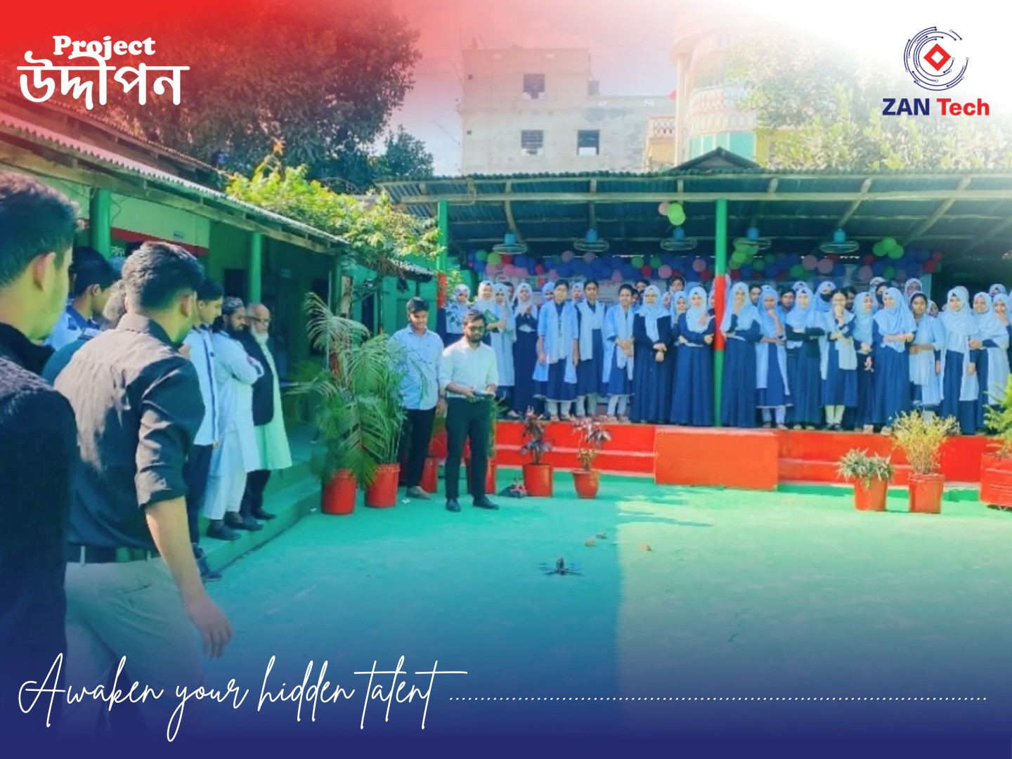 Project Uddipon robotics workshop at Sunshine-School-College-habiganj